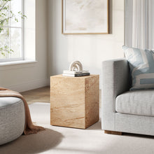 Load image into Gallery viewer, Jordana Square Plinth Indoor - Outdoor Patio Concrete Side Table by Modway