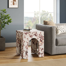 Load image into Gallery viewer, Valen Square Indoor - Outdoor Patio Arched Concrete Side Table by Modway