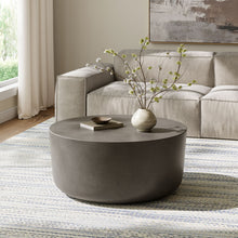 Load image into Gallery viewer, Brion Round Indoor - Outdoor Patio Concrete Coffee Table by Modway