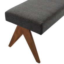 Load image into Gallery viewer, Lyra 47" Fabric Upholstered Bench by Modway