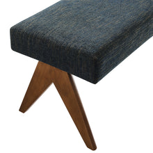 Load image into Gallery viewer, Lyra 47" Fabric Upholstered Bench by Modway