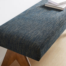 Load image into Gallery viewer, Lyra 47" Fabric Upholstered Bench by Modway
