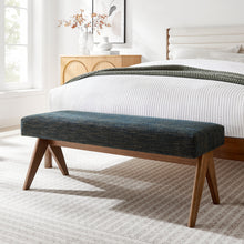 Load image into Gallery viewer, Lyra 47" Fabric Upholstered Bench by Modway