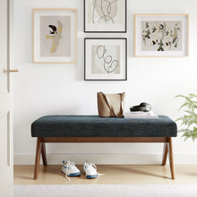 Load image into Gallery viewer, Lyra 47" Fabric Upholstered Bench by Modway