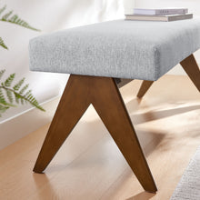 Load image into Gallery viewer, Lyra 47" Fabric Upholstered Bench by Modway