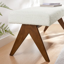 Load image into Gallery viewer, Lyra 47" Boucle Upholstered Bench by Modway