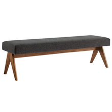 Load image into Gallery viewer, Lyra 63" Fabric Upholstered Bench by Modway