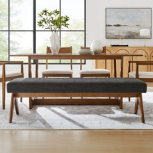 Load image into Gallery viewer, Lyra 63" Fabric Upholstered Bench by Modway