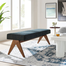Load image into Gallery viewer, Lyra 63" Fabric Upholstered Bench by Modway