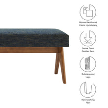Load image into Gallery viewer, Lyra 63" Fabric Upholstered Bench by Modway
