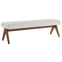 Load image into Gallery viewer, Lyra 63" Fabric Upholstered Bench by Modway