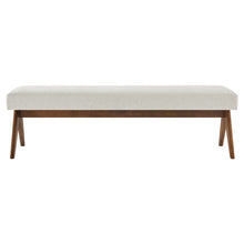 Load image into Gallery viewer, Lyra 63" Fabric Upholstered Bench by Modway