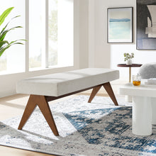 Load image into Gallery viewer, Lyra 63" Fabric Upholstered Bench by Modway