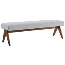 Load image into Gallery viewer, Lyra 63" Fabric Upholstered Bench by Modway