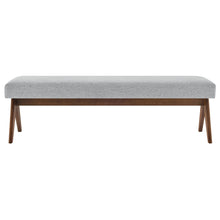 Load image into Gallery viewer, Lyra 63" Fabric Upholstered Bench by Modway