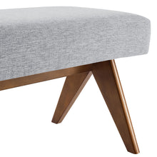 Load image into Gallery viewer, Lyra 63" Fabric Upholstered Bench by Modway