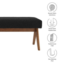 Load image into Gallery viewer, Lyra 63" Boucle Upholstered Bench by Modway