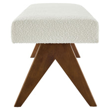 Load image into Gallery viewer, Lyra 63" Boucle Upholstered Bench by Modway