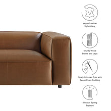 Load image into Gallery viewer, Auren Upholstered Vegan Leather Sofa by Modway