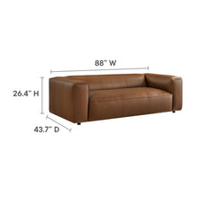 Load image into Gallery viewer, Auren Upholstered Vegan Leather Sofa by Modway
