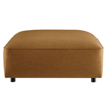 Load image into Gallery viewer, Auren Upholstered Vegan Leather Ottoman by Modway