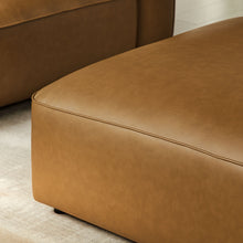 Load image into Gallery viewer, Auren Upholstered Vegan Leather Ottoman by Modway
