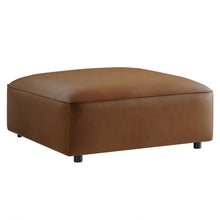 Load image into Gallery viewer, Auren Upholstered Vegan Leather Ottoman by Modway
