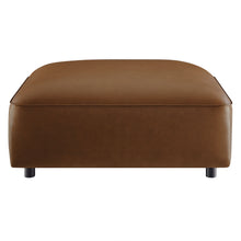 Load image into Gallery viewer, Auren Upholstered Vegan Leather Ottoman by Modway