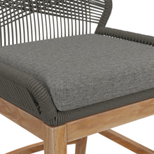 Load image into Gallery viewer, Wellspring Outdoor Patio Teak and Rope Counter Stool by Modway