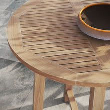 Load image into Gallery viewer, Wellspring 36" Outdoor Patio Teak Wood Bar Table by Modway