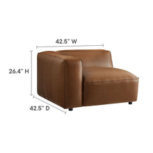Load image into Gallery viewer, Auren 5-Piece Upholstered Vegan Leather Modular L-Shaped Sofa by Modway