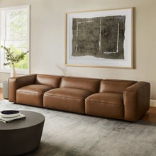 Load image into Gallery viewer, Auren 3-Piece Upholstered Vegan Leather Modular Sofa by Modway