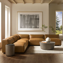 Load image into Gallery viewer, Auren 5-Piece Upholstered Armless L-Shaped Vegan Leather Modular Sofa by Modway