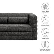 Load image into Gallery viewer, Relle Channel Tufted Boucle Upholstered Loveseat by Modway