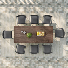 Load image into Gallery viewer, Aeris 9-Piece Outdoor Patio Aluminum Dining Set by Modway