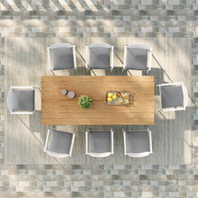Load image into Gallery viewer, Aeris 9-Piece Outdoor Patio Aluminum Dining Set by Modway