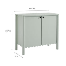 Load image into Gallery viewer, Emmeline 35" 2-Door Scalloped Sideboard Cabinet by Modway