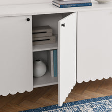 Load image into Gallery viewer, Emmeline 66" 4-Door Scalloped Sideboard Cabinet by Modway
