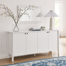 Load image into Gallery viewer, Emmeline 66" 4-Door Scalloped Sideboard Cabinet by Modway