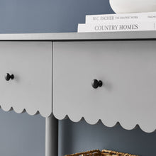 Load image into Gallery viewer, Emmeline 3-Drawer Scalloped Console Table by Modway