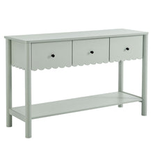 Load image into Gallery viewer, Emmeline 3-Drawer Scalloped Console Table by Modway