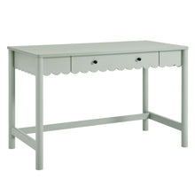 Load image into Gallery viewer, Emmeline 1-Drawer Scallop Writing Desk by Modway