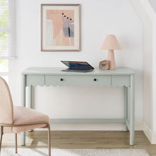 Load image into Gallery viewer, Emmeline 1-Drawer Scallop Writing Desk by Modway