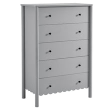 Load image into Gallery viewer, Emmeline Scalloped 5-Drawer Chest by Modway