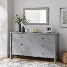 Load image into Gallery viewer, Emmeline Scalloped 6-Drawer Dresser by Modway