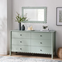 Load image into Gallery viewer, Emmeline Scalloped 6-Drawer Dresser by Modway
