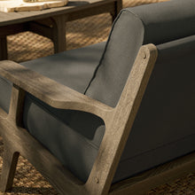 Load image into Gallery viewer, Saratoga Outdoor Patio Teak Wood Loveseat by Modway