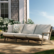 Load image into Gallery viewer, Saratoga Outdoor Patio Teak Sofa by Modway