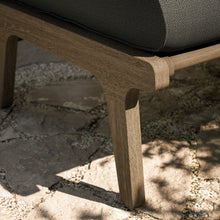 Load image into Gallery viewer, Saratoga Outdoor Patio Teak Ottoman by Modway