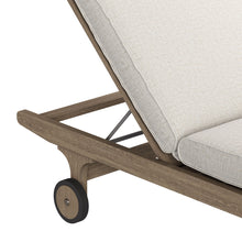 Load image into Gallery viewer, Saratoga Outdoor Patio Teak Chaise Lounge Chair by Modway